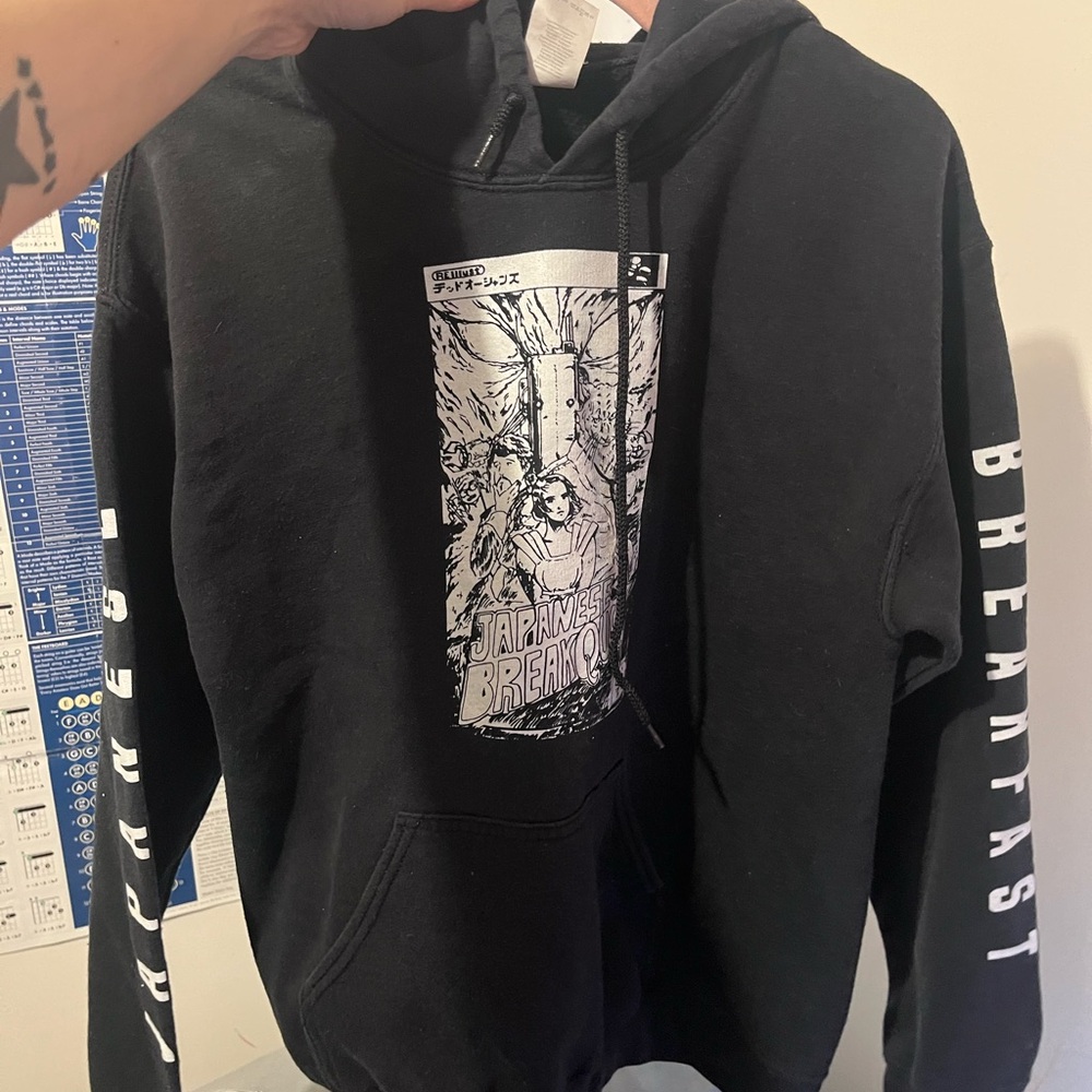 Japanese Breakfast Japanese Breakquest Hoodie designed by Ryuta Endo Unisex M